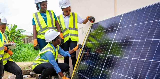 End-to-End Support for Women in Solar